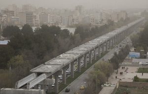 وقتی آسمان کرمانشاه آبی نیست، اما هوا استاندارد است!