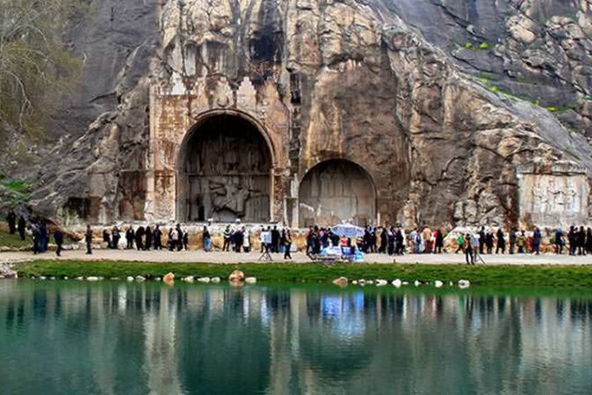 طاق‌ بستان و چالش باران